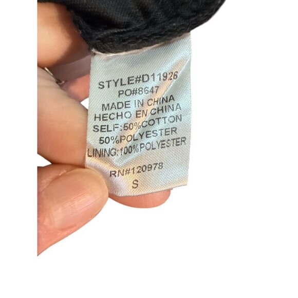 Entro Embroidered V Neck Long Sleeve Lace Trim  Floral Mini Dress Size S EUC - Picture 6 of 7